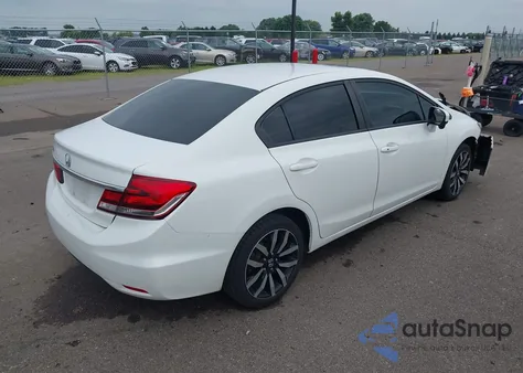2014 Honda Civic Ex-L from USA, damaged, VIN 19XFB2F95EE018904
